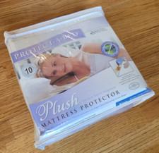 NEW Protect-A-Bed Plush Waterproof Mattress Protector King Anti-Allergy Velour