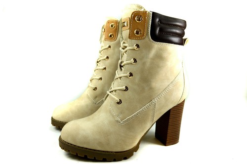 Elegante Mujer Botas Otoño Altura Botines Caliente Botas Gr.36-41 A.676H  Nuevo | eBay
