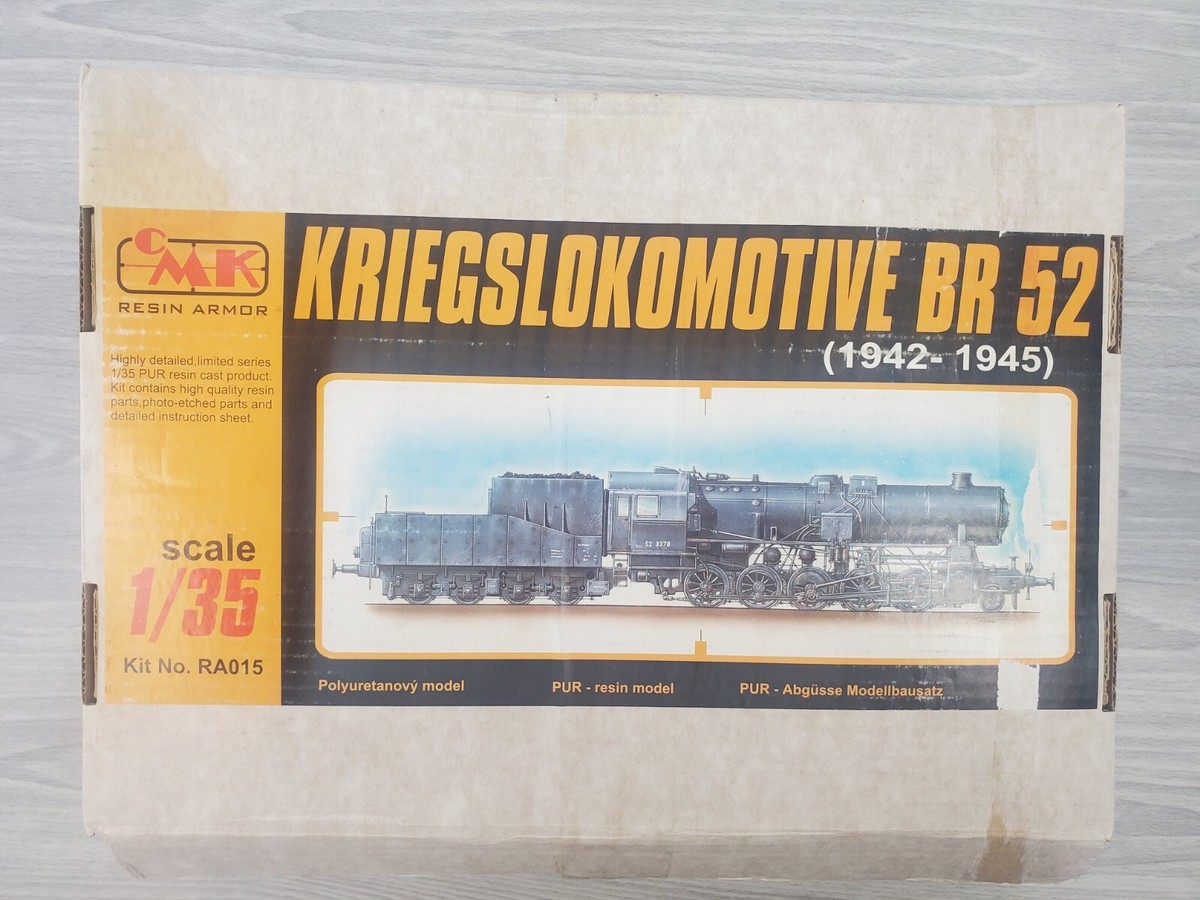 CMK Resin Armor Kriegslokomotive BR 52 1/35 Scale WWII