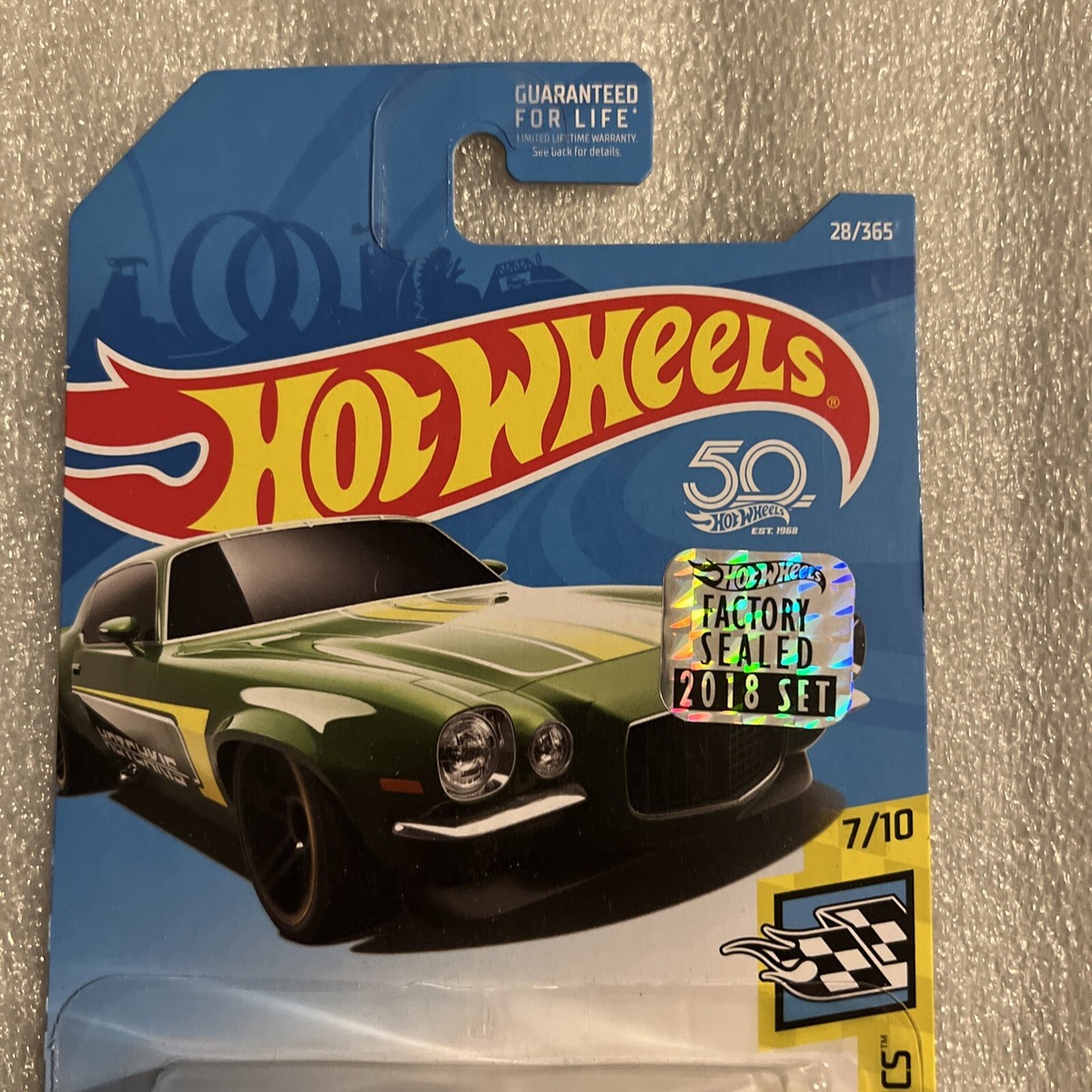 2018 Hot Wheels Speed Graphics '70 Camaro 7/10 28/365 From Factory