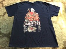 Kansas City Chiefs Super Bowl LIV Champions Blue Shirt Adult XL NWOT New