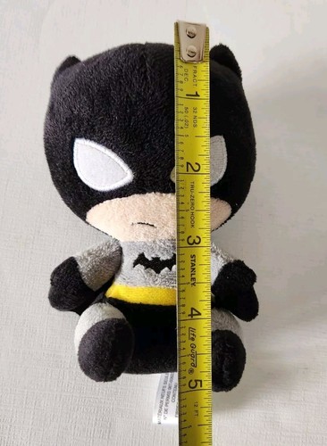 DC Comics Batman 5" Plush Funko 2015 Sitting Black Stuffed Animal Toy - Picture 8 of 9
