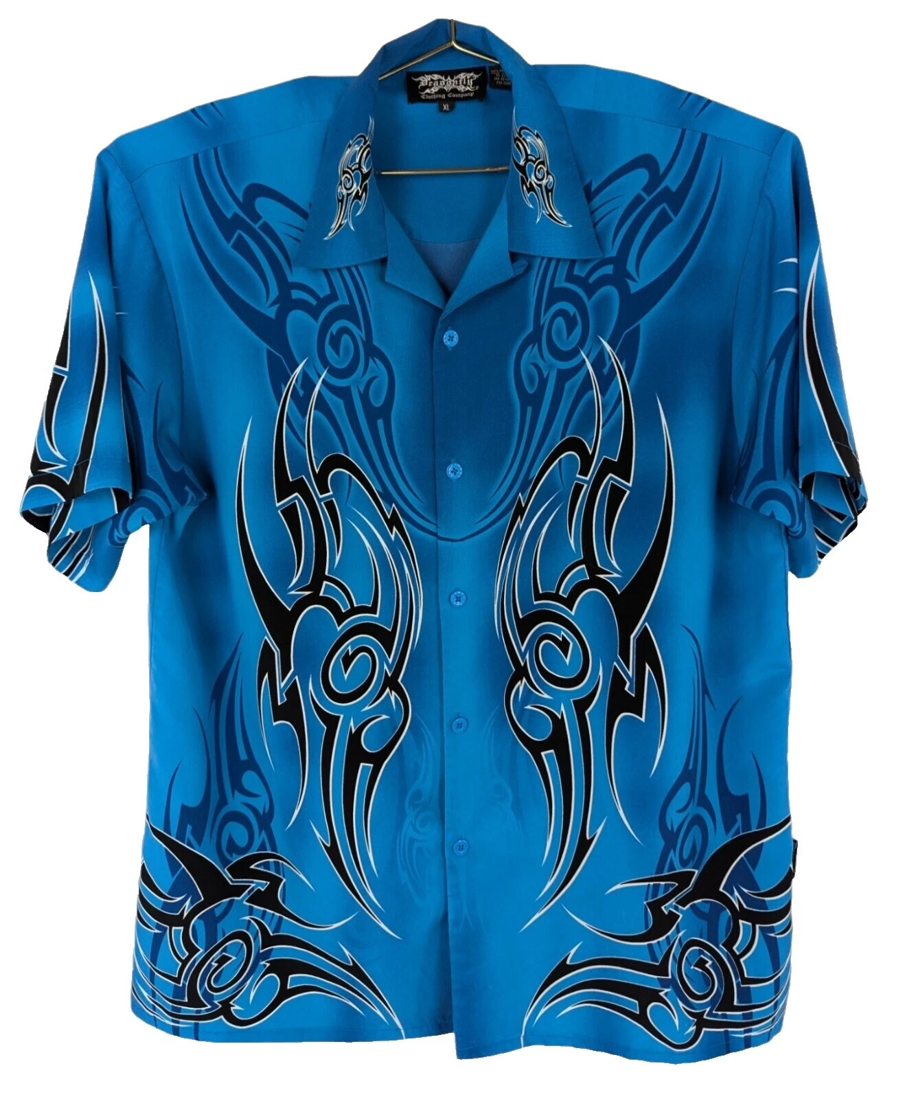 Black Size XL Dragonfly Shirts for Men