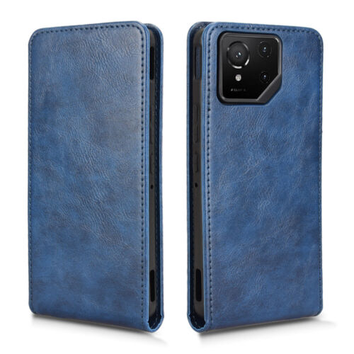 For Asus ROG Phone 9 Pro, Luxury Vertical Up-Down Leather Wallet Soft Case Cover - Picture 19 of 26