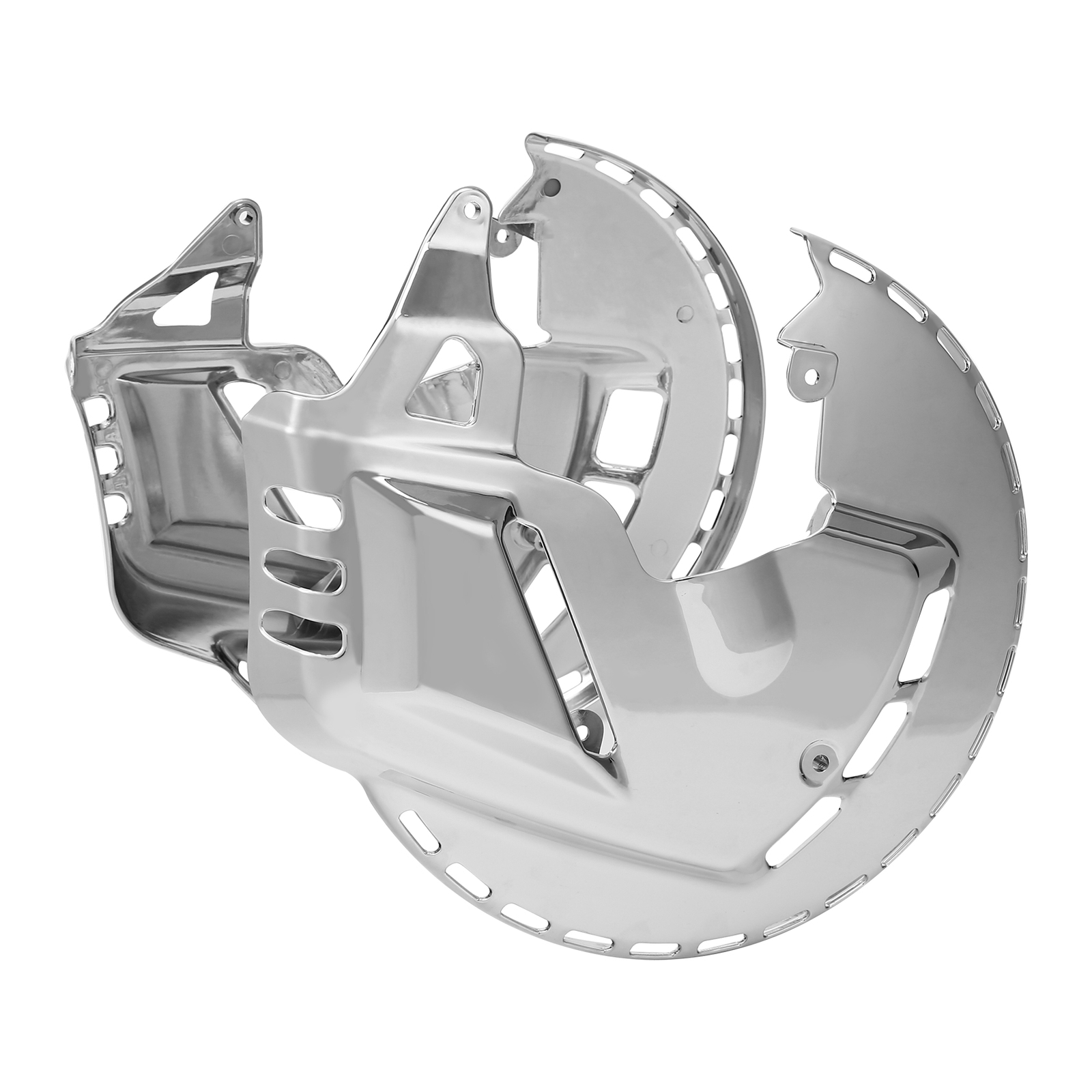 Brake Disc Rotors Covers LED Ring Blue Fire Fit For Honda Goldwing GL 1800 01-17