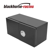 36" x 18" x 18" Steel Underbody Tool Box W/ Barn Door Heavy Duty Truck Organizer