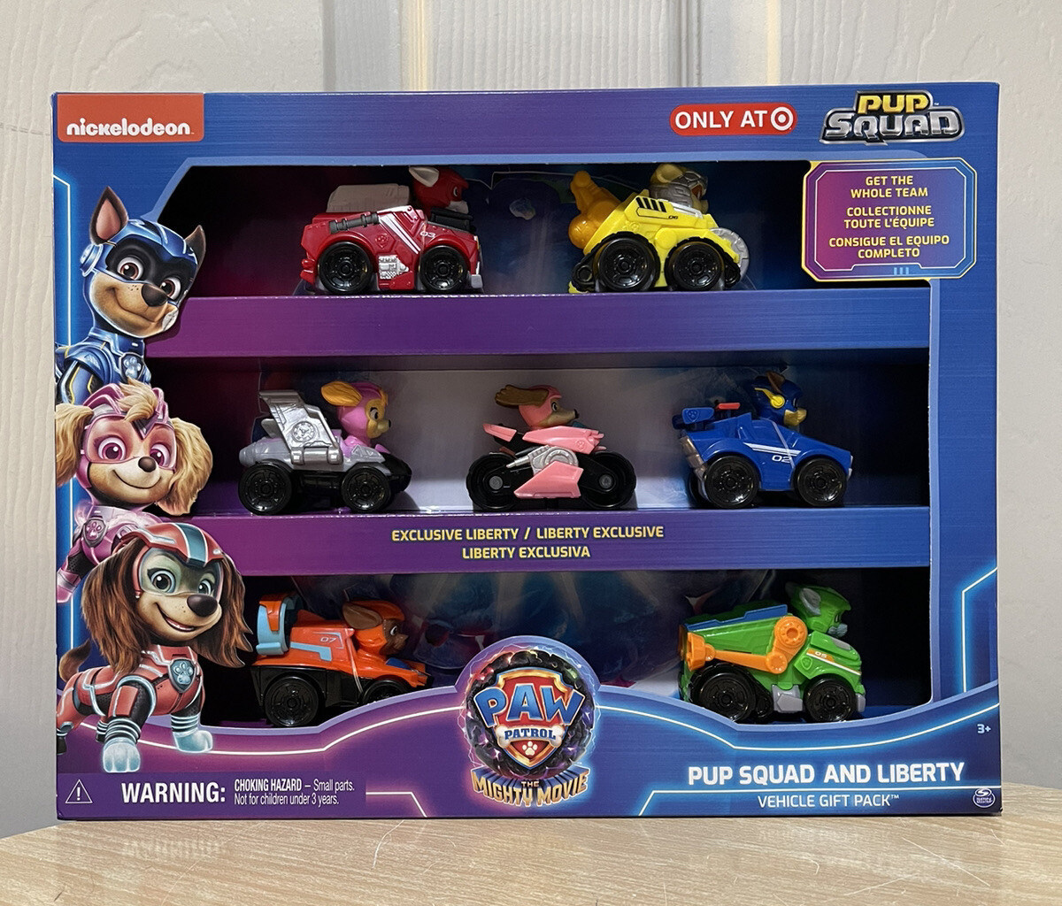 Paw Patrol The Mighty Movie Pawket Pack Toy Vehicle NEW 2023