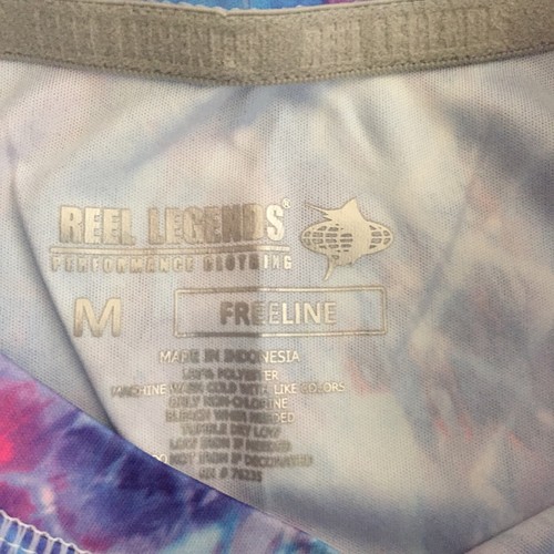 REEL LEGENDS *FREELINE* TEE-SHIRT Boys M - Picture 2 of 3