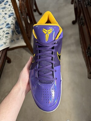 Size 16 - Undefeated x Nike Kobe 4 Protro Court Purple for sale
