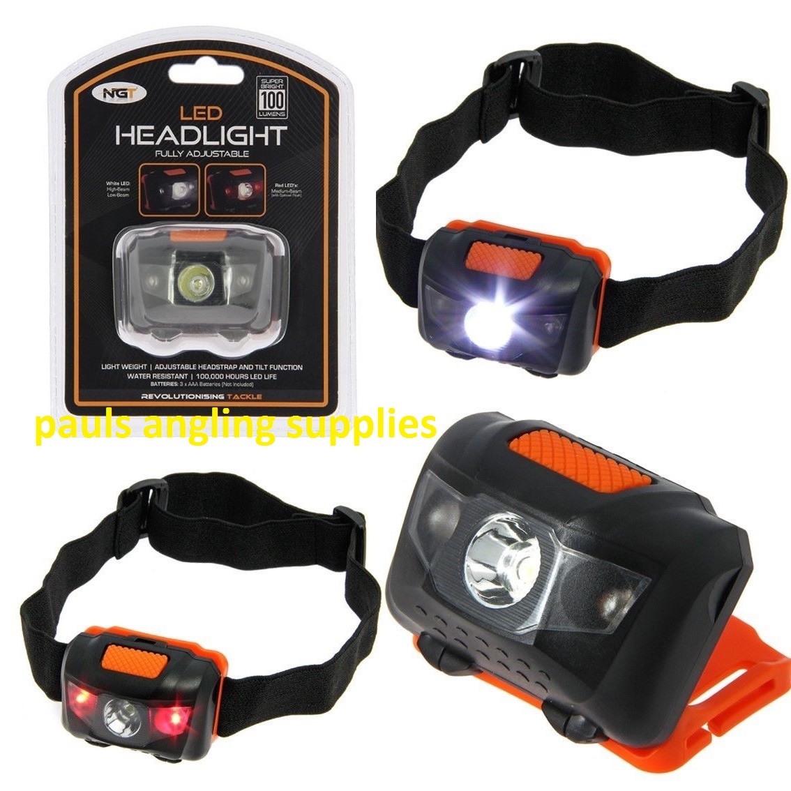 Ngt Led Headlight Cree 01 Head Torch Black M - Image 5