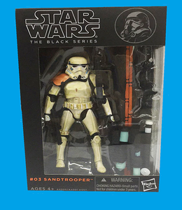 STAR WARS THE BLACK Sandtrooper #03 Hasbro