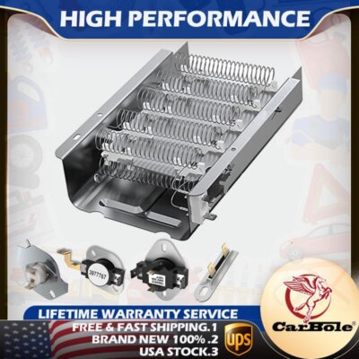 279838 Dryer Heating Element Kit For Whirlpool Kenmore Roper Maytag 3399693 USA