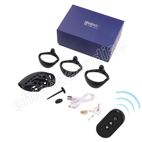 Intelligence Male Chastity Cage Plastic Lock Urethra Blockage Remote Control - Picture 13 of 26