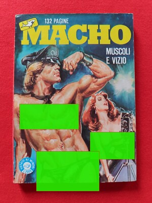 MACHO No. 1 ** Muscles and Vice ** - Edifumetto in 1984 (Never Opened)
