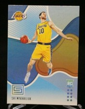 2018-19 Panini Status Blue Rookie Card #195 Svi Mykhailiuk Los Angeles Lakers