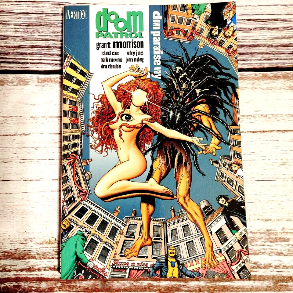 Lote de 3 TPB Doom Patrol. #2, #3 y #6 Grant Morrison, Vertigo, 2004-2008. Foto 3 de 4