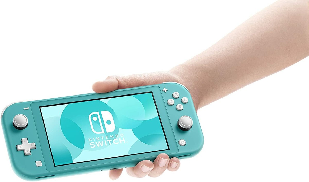 Nintendo Switch Lite Game Console Bundle Gray Yellow Turquoise