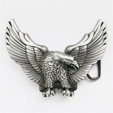 American Spread Eagle Western Metal Belt Buckle