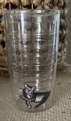 Tervis Tumbler Kitty Cat Decal MOVES INSIDE CUP Mug Appliqué Insert 12 Oz  #3