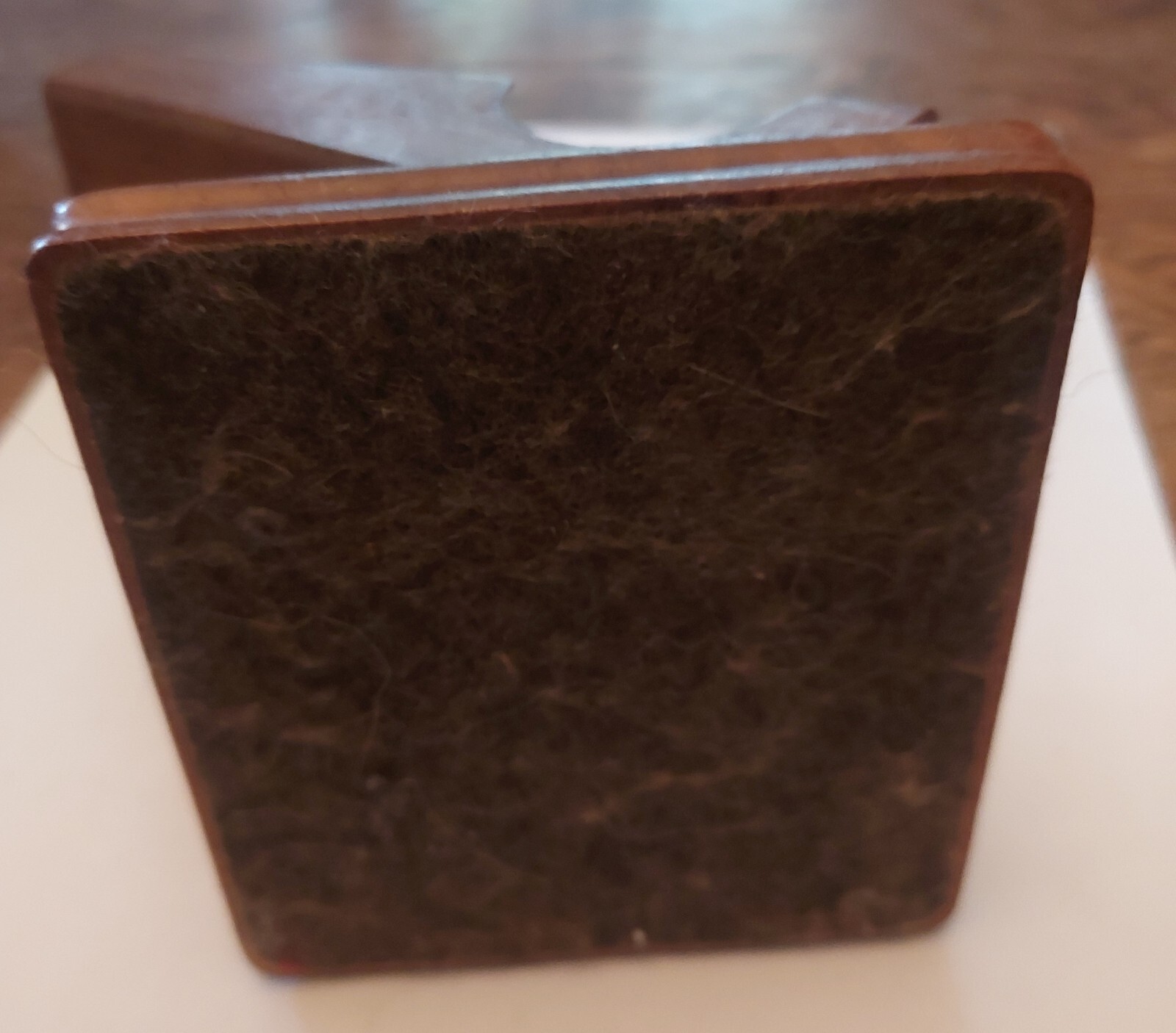 Decatur Collection MCM Genuine Walnut Double Smoking Pipe Stand eBay