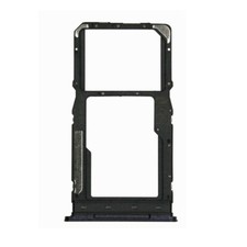 Black Motorola Moto G Pure XT2163 Sim Tray SD Card Reader Sim Card Tray