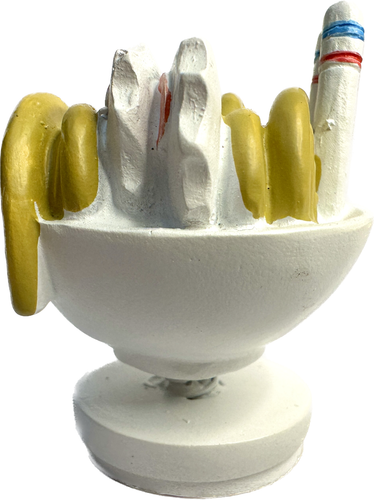 Ramen Noodle Bowl Bobble Head Doll - Picture 2 of 2