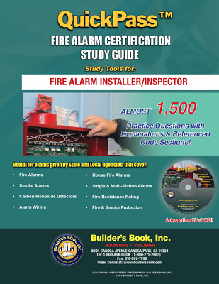 Fire Alarm Certification Exam QuickPass Study Guide Based On The Fire Alarm Code