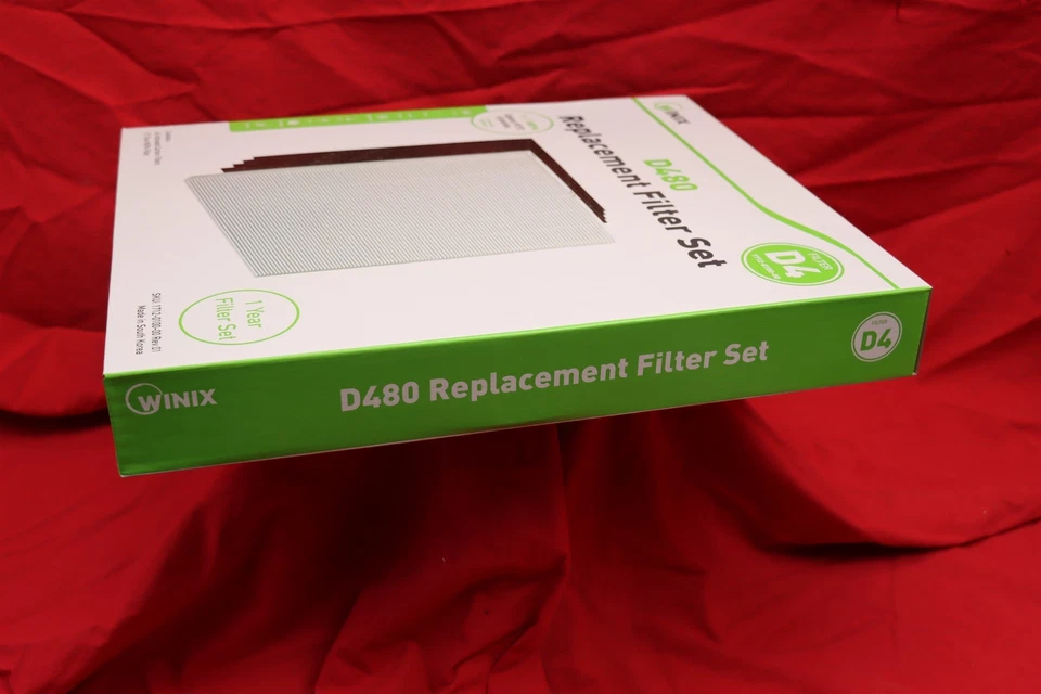 WINIX AIR PURIFIERE D480 True HEPA Filter Set D4 0.3 micras, 99.7% Partículas Foto 4 de 4