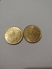 2 monete 200 lire CENTENARIO DELLA LEGA NAVALE ITALIANA 1897- 1997 