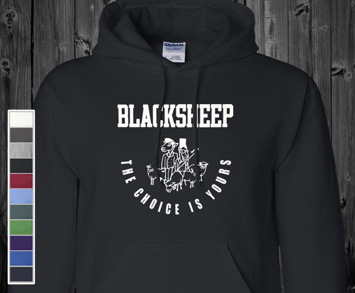 Black Sheep Hoodie Sweatshirt Queens NY Old School HipHop Rap Duo