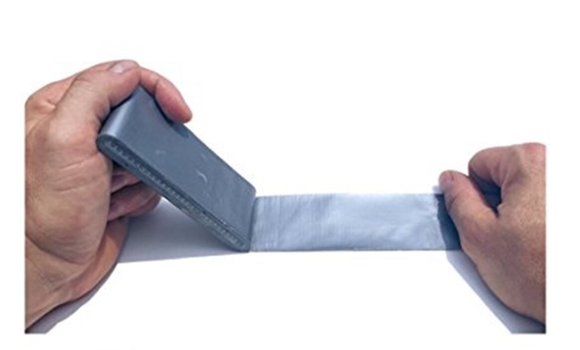 3M Grey Flat Duct Tape Pocket Size Tent Repair Survival Hiking Camping