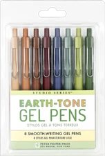 Peter Pauper Press Earth-Tone Gel Pens - Brand New!