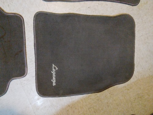 2001 DAEWOO LEGANZA SEDAN GRAY CARPET FLOOR MATS OEM USED SET 97 98 99 00 01 02 - Picture 5 of 11