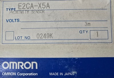 E2CA-X5A Omron Automation And Safety | Italia