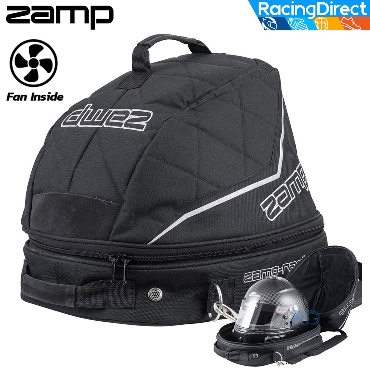 Zamp - Helmet Bag w/ Fan | Powered Drying Helmet Bag | USB Powered