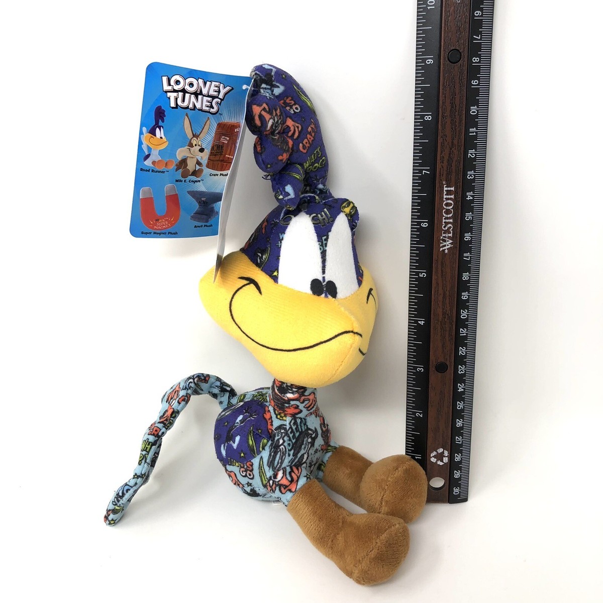 J.T.M&toyロードランナーLOONEY TUNES❗️ NOS Vintage Looney Tunes Warner Bros Road Runner Plush 1997