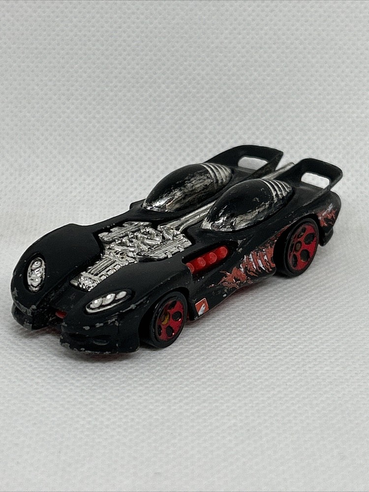 1994 Hot Wheels Splittin' Image II -  Black Red 1:64 Toy Car