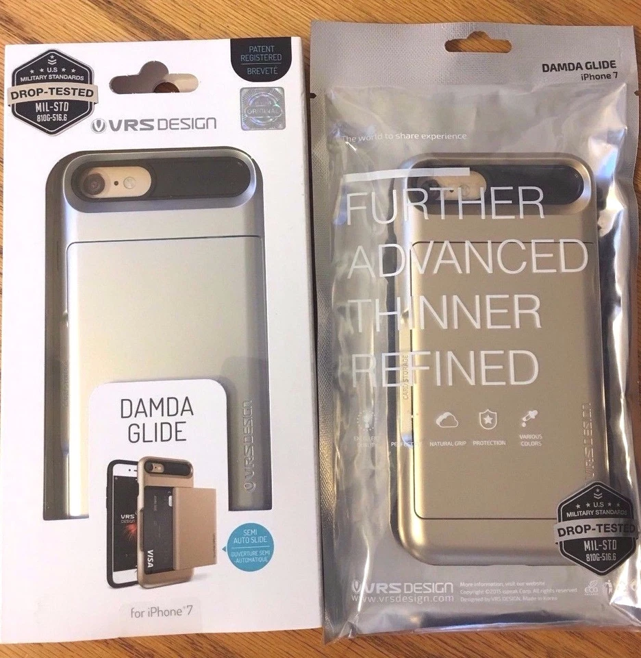 Damda Glide iPhone 6 7 8 Plus X Galaxy Note 9 S8 VRS Design Verus Slot Case - Image 4 of 4