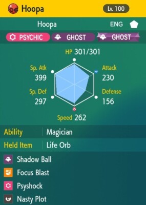 Pokemon Scarlet and Violet 6iv Max EV Hoopa