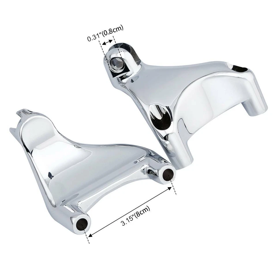 Soporte de montaje de reposapiés trasero apto para Harley Sportster XL hierro 883 04-13 Foto 3 de 4