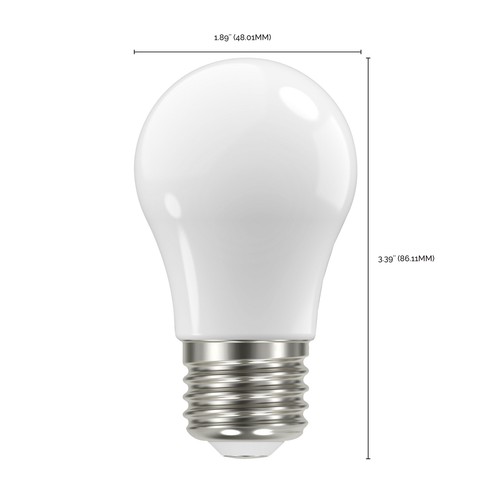 6 Pack Satco S12407 LED Filament Bulbs 120V 8.2W A15 Medium E26 3000K Soft White - Picture 7 of 8