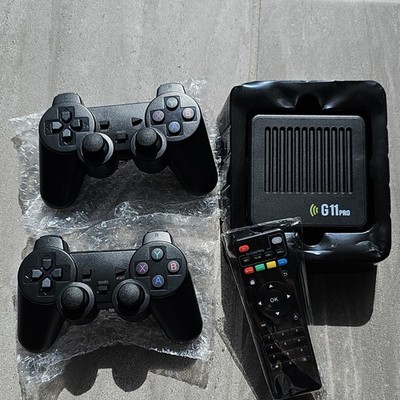 All8Bit G11 Pro 256GB 4K UHD Retro Console, 2.4G Wireless, 2 Controllers