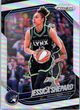 2025 Panini Prizm WNBA #137 Jessica Shepard Silver Prizms