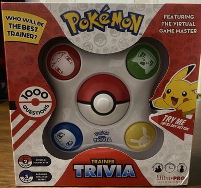 Pokemon Trainer Trivia Toy The Virtual Handheld Electronic Game Tabletop Game