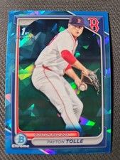 2024 Bowman Draft Payton Tolle 1st Sapphire #BDC-63 RC Refractor Red Sox Rookie