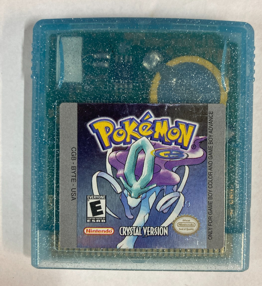Pokemon: Crystal Version (Game Boy Color, 2001)