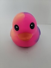Sunny Days Jumbo Squeezy Duck Tie-Dye Squishy Stress Relief Toy New