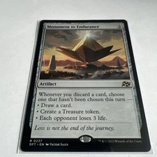 Monument of Endurance MTG TCG Card 237, Aetherdrift