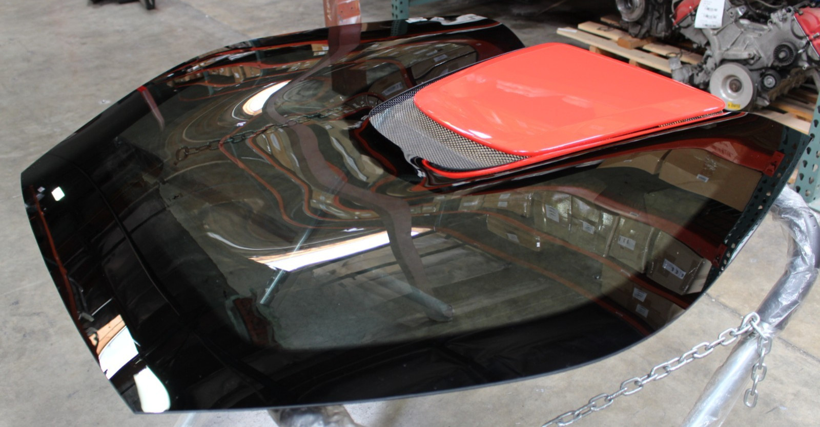 Ferrari 296 GTB, Decklid Tailgate, w/Glass, Used, P/N 979013