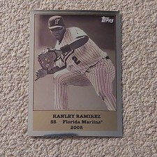 Topps 2008 Hanley Ramirez #TCHC41 Florida Marlins Trading Card History Insert